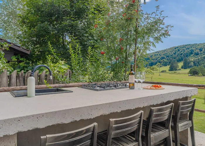 Chalé Family Friendly Krasevec - Happy Velike Bloke