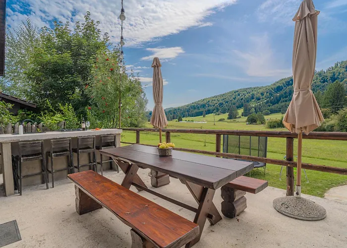 Chalé Family Friendly Krasevec - Happy Velike Bloke